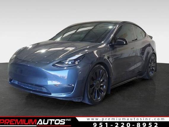 TESLA MODEL Y 2022 7SAYGDEF8NF484756 image